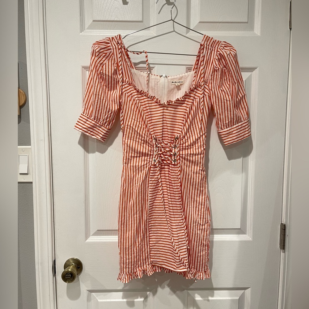 For love & lemons Women's Striped Dress - Picture 5 of 8